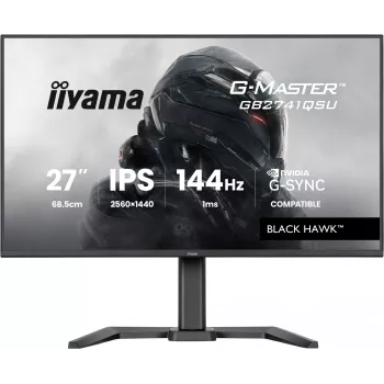 iiyama G-MASTER GB2741QSU-B1 arvutimonitor 68,6 cm (27 tolli) 2560 x 1440 pikslit 4K Ultra HD LED must
