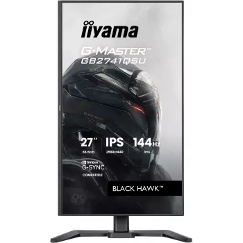 iiyama G-MASTER GB2741QSU-B1 arvutimonitor 68,6 cm (27 tolli) 2560 x 1440 pikslit 4K Ultra HD LED must