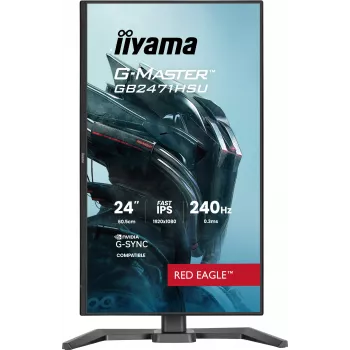 iiyama G-MASTER GB2471HSU-B1 arvutimonitor 60,5 cm (23,8 tolli) 1920 x 1080 pikslit Full HD must