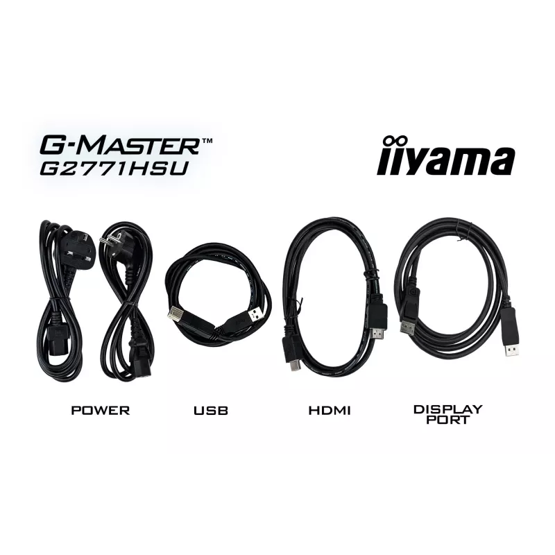 Monitor IIYAMA G2771HSU-B1 27 tolli Fast IPS Full HD 1920x1080 240Hz HDR10 FreeSync G-SYNC ühilduv