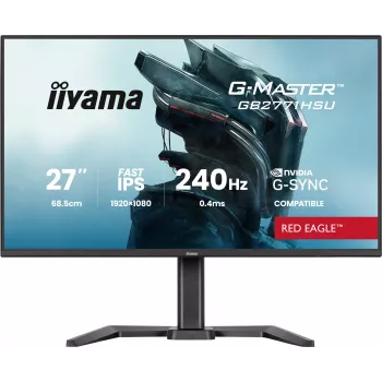 iiyama G-MASTER GB2771HSU-B1 arvutimonitor 68,6 cm (27 tolli) 1920 x 1080 pikslit Full HD must
