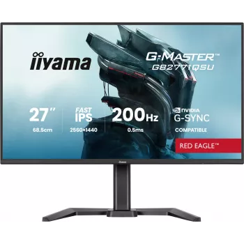 iiyama G-MASTER GB2771QSU-B1 arvutimonitor 68,6 cm (27 tolli) 2560 x 1440 pikslit Wide Quad HD must