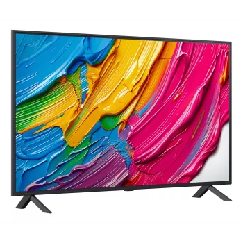 LG 50QNED80A6A 127 cm (50 inch) 4K Ultra HD QNED-nutiteler Wi-Fi-ga, must