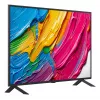 LG 50QNED80A6A 127 cm (50 inch) 4K Ultra HD QNED-nutiteler Wi-Fi-ga, must