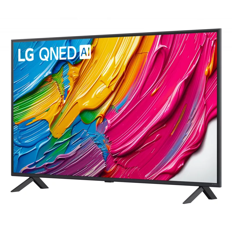 LG 50QNED80A6A 127 cm (50 inch) 4K Ultra HD QNED-nutiteler Wi-Fi-ga, must