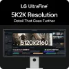 LG 40U990A-W arvutimonitor 101,6 cm (40 tolli) 5120 x 2160 pikslit WUHD must