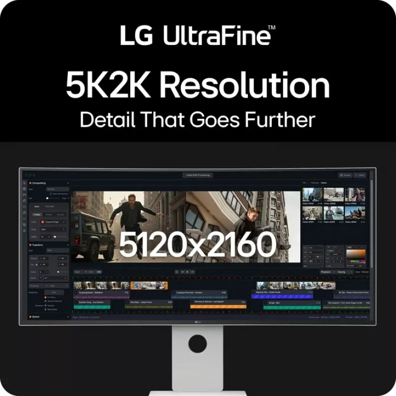 LG 40U990A-W arvutimonitor 101,6 cm (40 tolli) 5120 x 2160 pikslit WUHD must