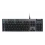 LOGITECH G915 X USB-A Juhtmega Madala Profiiliga Mänguklaviatuur Tactile Must Qwertz Saksa