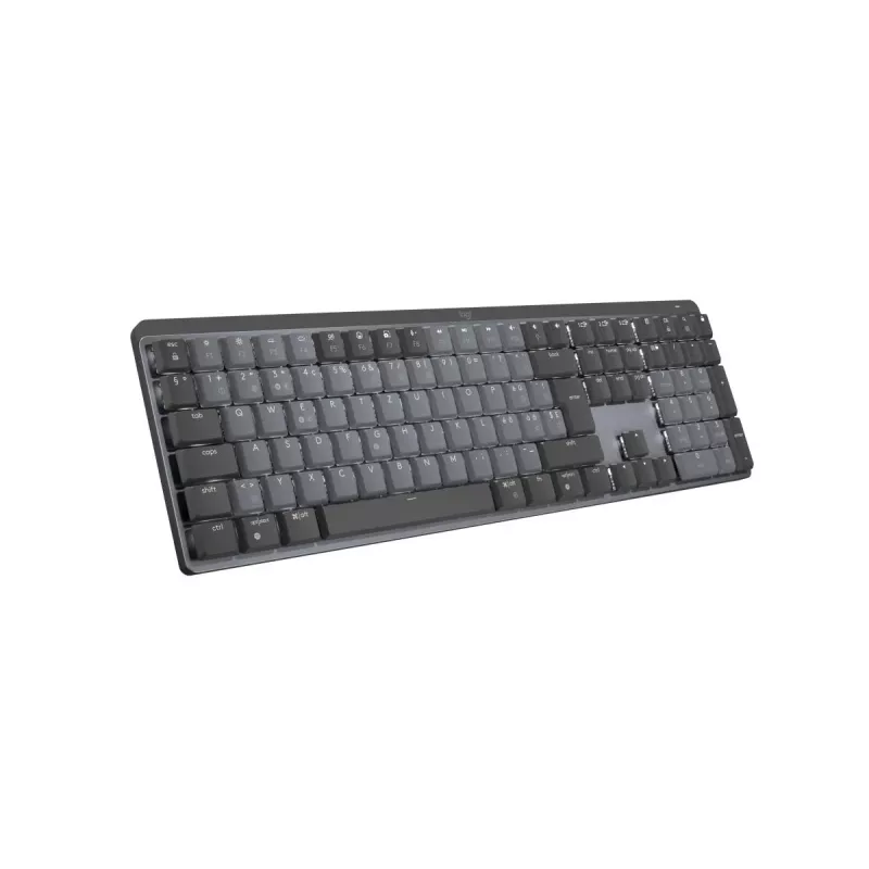 LOGITECH MX Mechanical juhtmevaba valgustusega mehaaniline klaviatuur - Graphite Suisse Qwertz