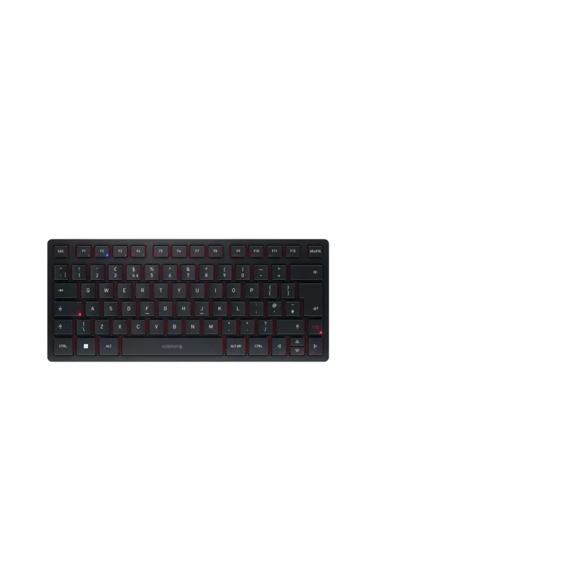 CHERRY KW 9200 MINI klaviatuur Universaalne USB + RF juhtmevaba + Bluetooth QWERTY UK English Must
