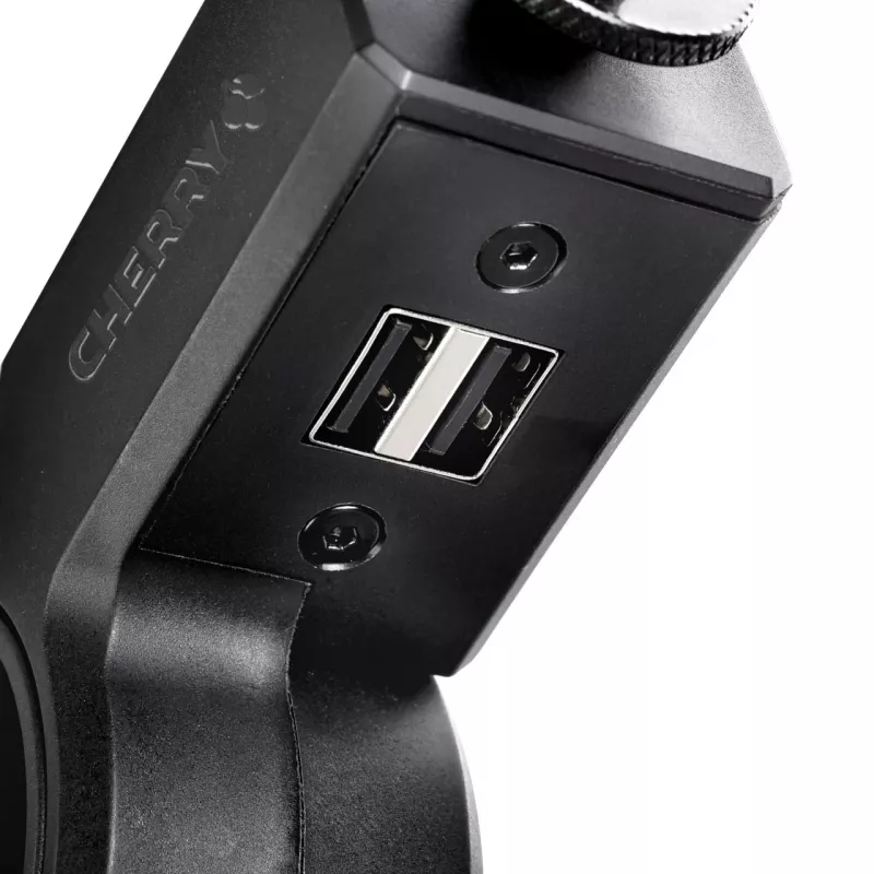 CHERRY MA 6.0 UNI USB, lauastatiiv, Cherry, must, 2,5 m, 3/8 ja 5/8, alumiinium