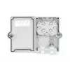 DIGITUS välistingimustes kasutatav FTTH jaotuskarp, IP65 2x SC/SX-adapterile või 2x LC/DX-le