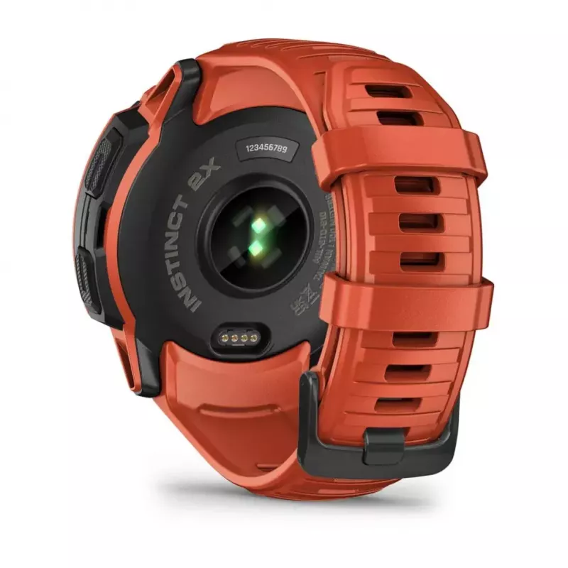 Nutikell GARMIN Instinct 2X Solar — spordikell, 50 mm polümeerkorpus, päikeseenergia laadimine, GPS (GPS/GLONASS/Galileo), 10 ATM, silikoonrihm
