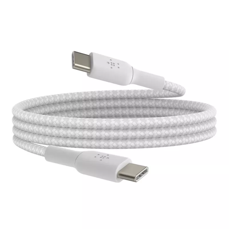 BELKIN Boost Charge USB-C to USB-C kaabel 0,15 m valge