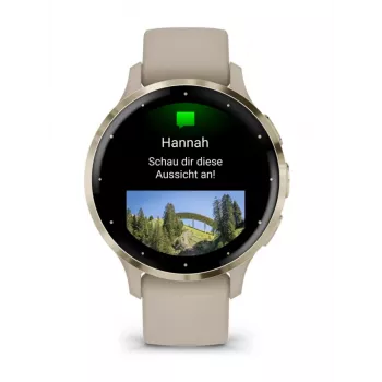 GARMIN INTERNATIONAL Venu 3S - 41 mm - nutikell rihmaga - prantsuse - hall