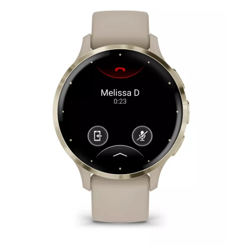 GARMIN INTERNATIONAL Venu 3S - 41 mm - nutikell rihmaga - prantsuse - hall
