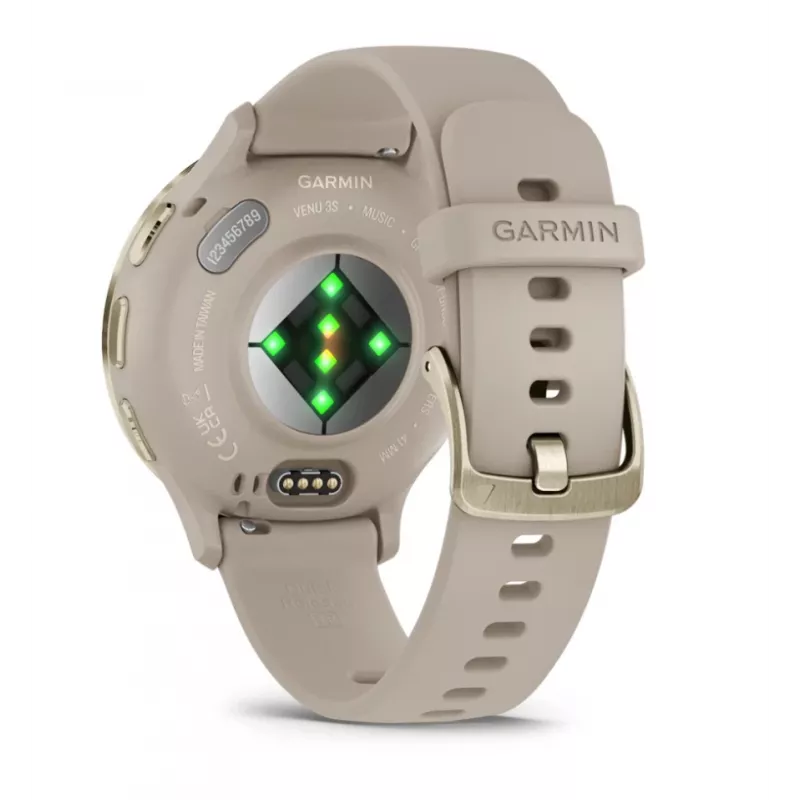 GARMIN INTERNATIONAL Venu 3S - 41 mm - nutikell rihmaga - prantsuse - hall