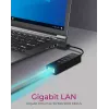 ICY BOX IB-HUB1419-LAN USB 3.2 Gen 1 (3.1 Gen 1) Type-A Must