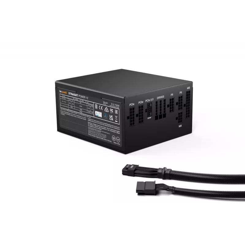 be quiet Straight Power 12 toiteplokk 750 W 20+4 pin ATX ATX must