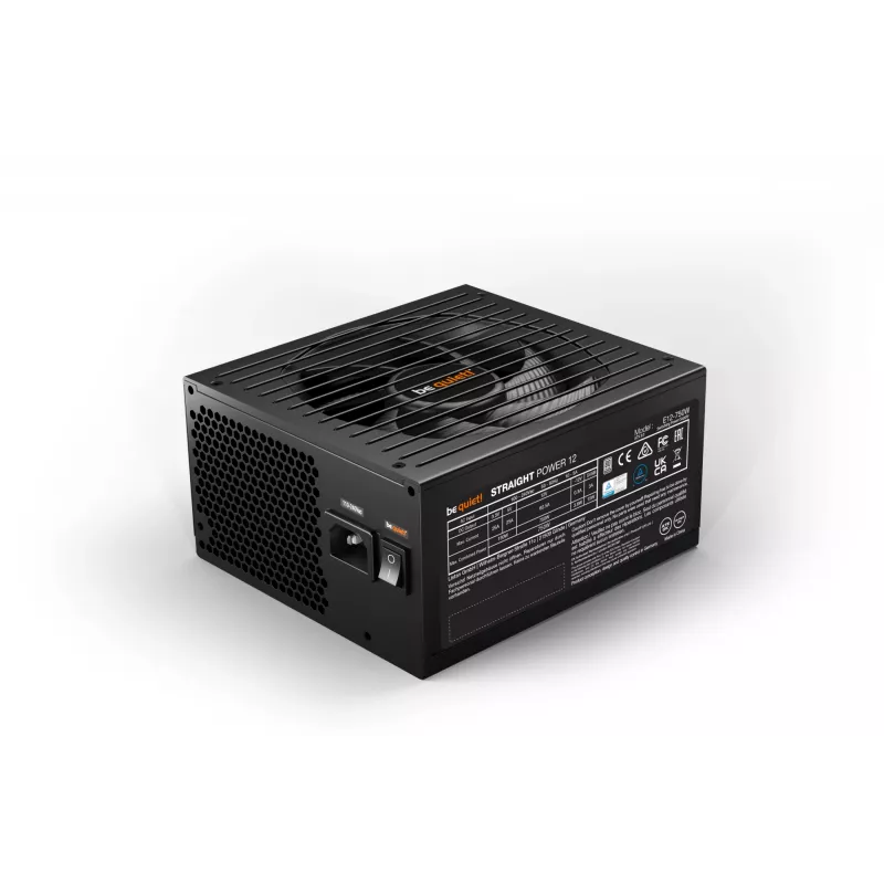 be quiet Straight Power 12 toiteplokk 750 W 20+4 pin ATX ATX must