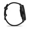 GARMIN INTERNATIONAL Venu 3 - Tumehall roostevabast terasest raam, must korpus ja silikoonrihm - 45 mm
