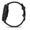 GARMIN INTERNATIONAL Venu 3 - Tumehall roostevabast terasest raam, must korpus ja silikoonrihm - 45 mm