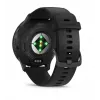 GARMIN INTERNATIONAL Venu 3 - Tumehall roostevabast terasest raam, must korpus ja silikoonrihm - 45 mm