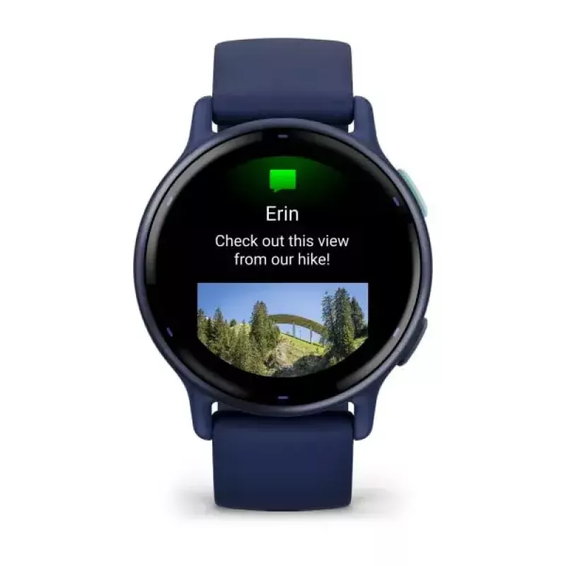 Nutikell GARMIN Vivoactive 5 — spordikell, 42 mm alumiiniumist/polümeerist korpus, AMOLED 1,2 tolli, GPS/GLONASS/Galileo, optiline pulsiandur, SpO2, 5 ATM, Bluetooth/NFC