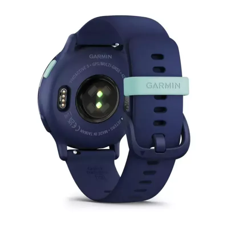 Nutikell GARMIN Vivoactive 5 — spordikell, 42 mm alumiiniumist/polümeerist korpus, AMOLED 1,2 tolli, GPS/GLONASS/Galileo, optiline pulsiandur, SpO2, 5 ATM, Bluetooth/NFC