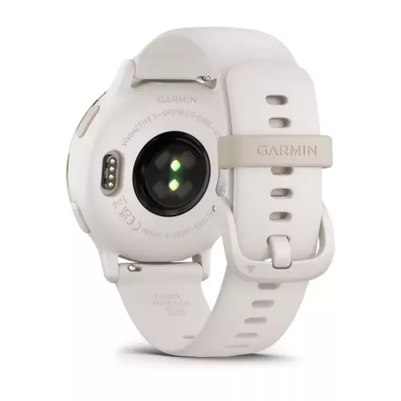 Nutikell GARMIN Vivoactive 5 — spordikell, 42 mm alumiinium/polümeer korpus, AMOLED 1,2 tolli, GPS/GLONASS/Galileo, HR ja SpO2, 5 ATM, 11 päeva aku