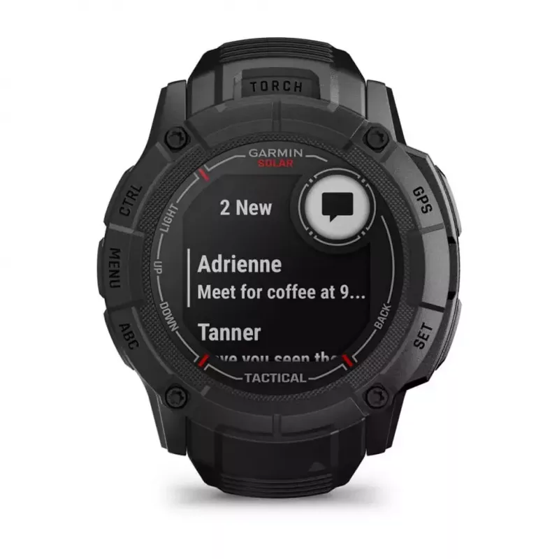 Garmin Instinct 2X Solar Tactical Edition nutikell, 50 mm, must