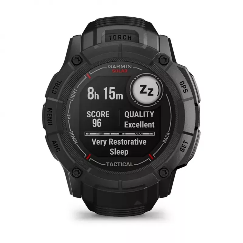 Garmin Instinct 2X Solar Tactical Edition nutikell, 50 mm, must