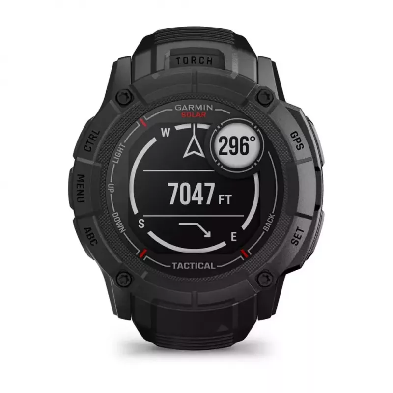 Garmin Instinct 2X Solar Tactical Edition nutikell, 50 mm, must