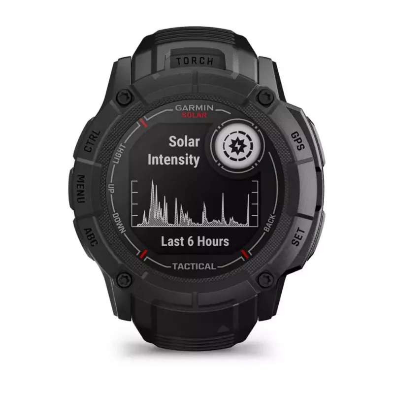 Garmin Instinct 2X Solar Tactical Edition nutikell, 50 mm, must