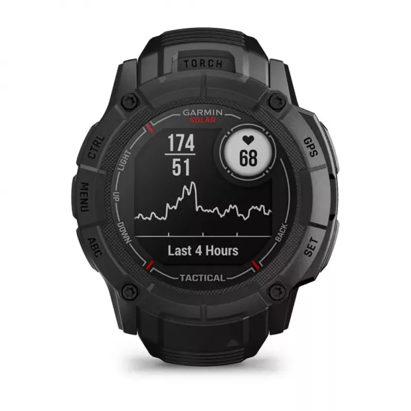 Garmin Instinct 2X Solar Tactical Edition nutikell, 50 mm, must
