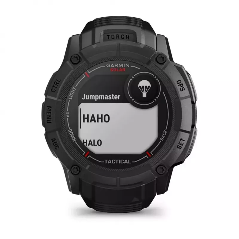 Garmin Instinct 2X Solar Tactical Edition nutikell, 50 mm, must