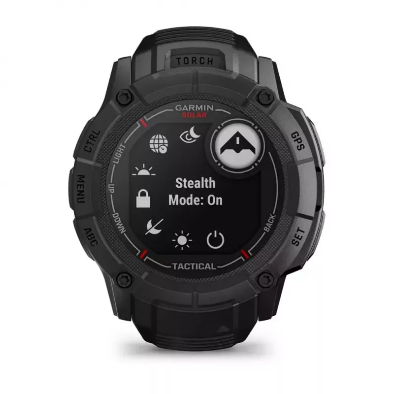 Garmin Instinct 2X Solar Tactical Edition nutikell, 50 mm, must