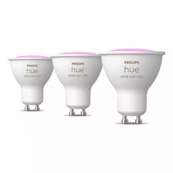Philips Hue White and colour ambience GU10 – nutikas prožektor – (3-pakk)