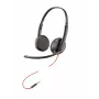 HP Poly Blackwire C3225 Top, juhtmega, kontor/kõnekeskus, 87 g, kõrvaklapid, must