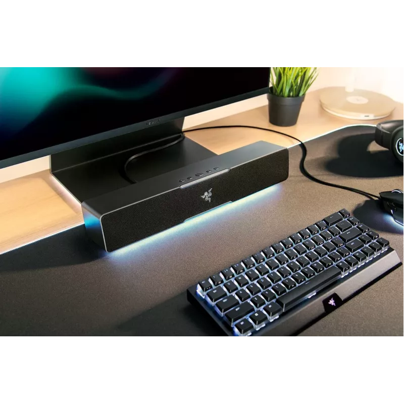 RAZER Leviathan V2 X - Arvutimängude heliriba - must