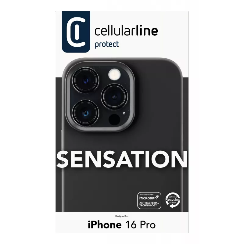 Cellularline Sensation - iPhone 16 Pro Soft-touch silikoonümbris