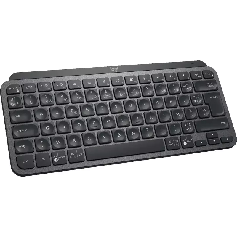 LOGITECH MX Keys Mini Valgustatud klaviatuur - Juhtmevaba Bluetooth - Grafiit - Prantsuse Azerty