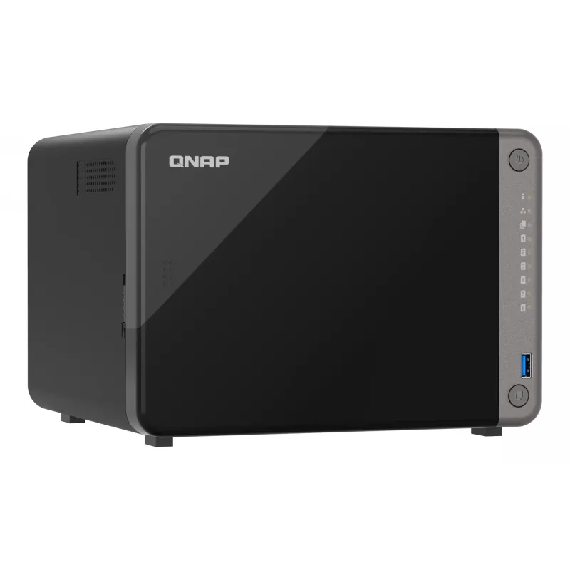 QNAP TS-AI642-8G NAS/server salvestusseade Torn ARM Cortex-A76 8 GB Must