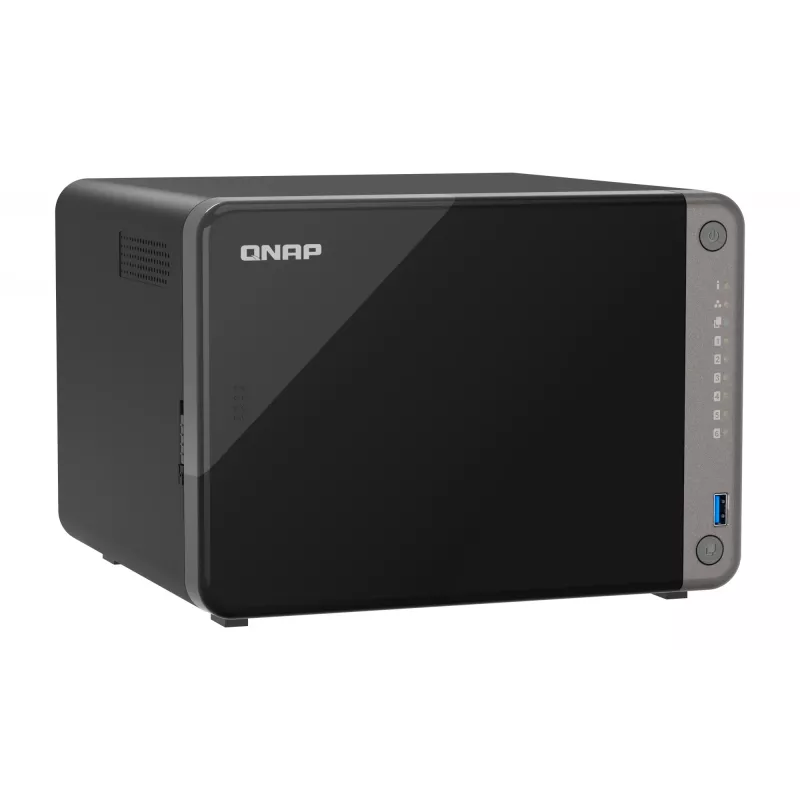 QNAP TS-AI642-8G NAS/server salvestusseade Torn ARM Cortex-A76 8 GB Must