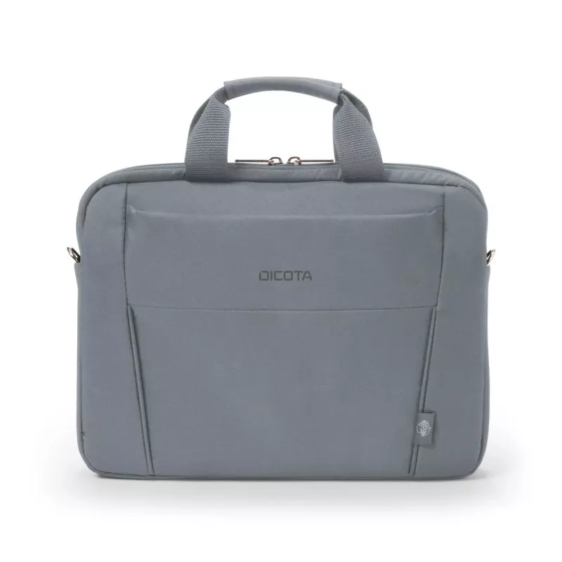 DICOTA Eco õhuke Case Base - 11-12,5-tolline sülearvutiümbris - Hall / 300d taaskasutatud PET polüester