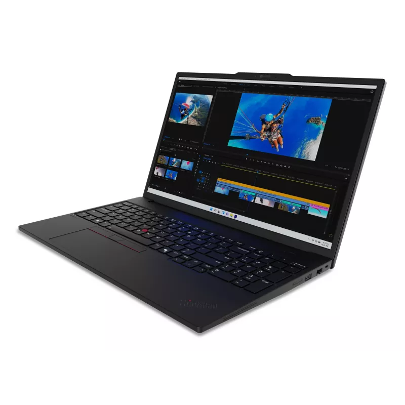 Lenovo ThinkPad P16s Gen 3 (Intel) Intel Core Ultra 7 155H Mobiilne tööjaam 40,6 cm (16 tolli) WUXGA 32 GB DDR5-SDRAM 1 TB SSD Wi-Fi 6E (802.11ax) Windows 11 Pro Saksa Must