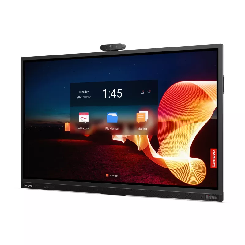 Lenovo ThinkVision T75 arvutimonitor 190,5 cm (75 tolli) 3840 x 2160 pikslit 4K Ultra HD LED puuteekraan Must