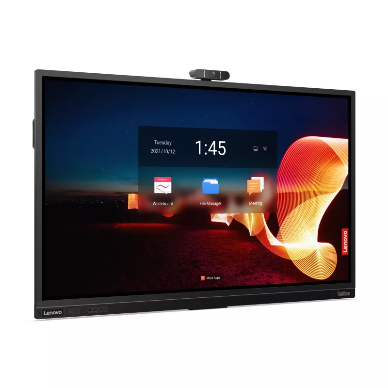 Lenovo ThinkVision T75 arvutimonitor 190,5 cm (75 tolli) 3840 x 2160 pikslit 4K Ultra HD LED puuteekraan Must
