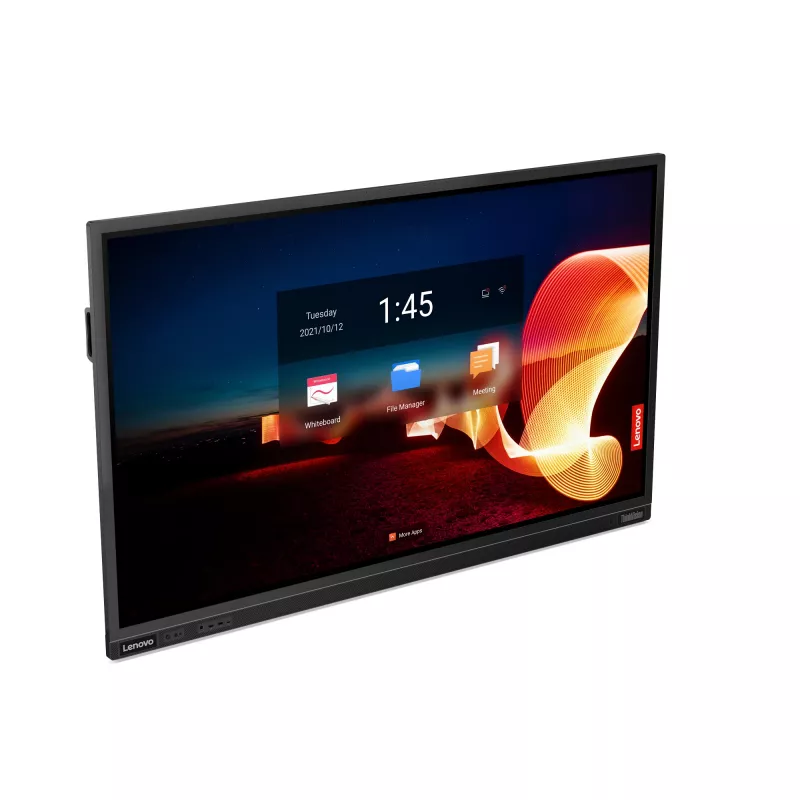 Lenovo ThinkVision T75 arvutimonitor 190,5 cm (75 tolli) 3840 x 2160 pikslit 4K Ultra HD LED puuteekraan Must