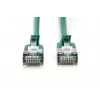 DIGITUS õhuke patch-kaabel - CAT6A - F-FTP - 3m - roheline